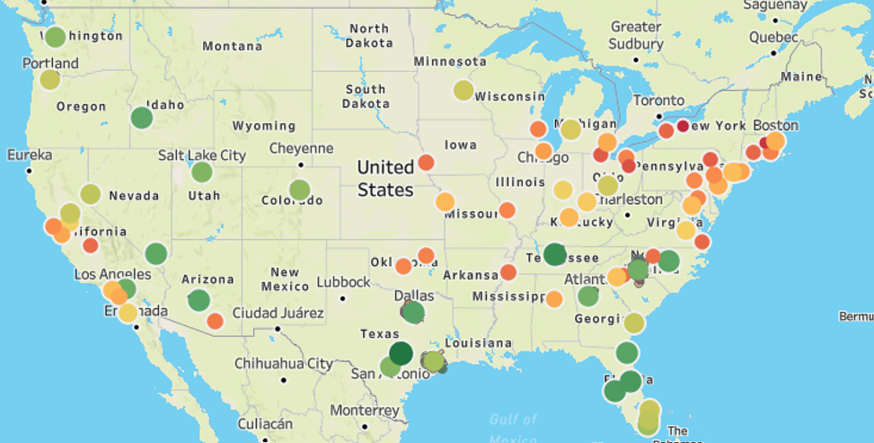 Market Tracker Map